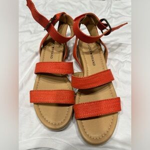 Lucky Brand Women's Orange Sandals